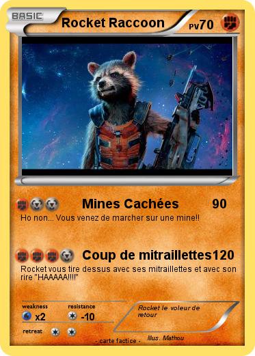 Pokemon Rocket Raccoon