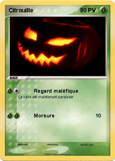 Pokemon Citrouille