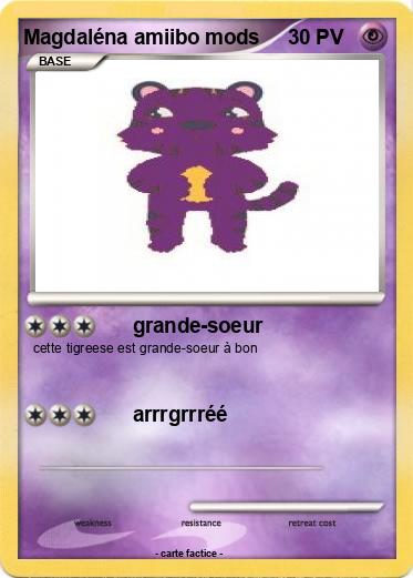 Pokemon Magdaléna amiibo mods