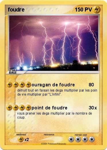 Pokemon foudre
