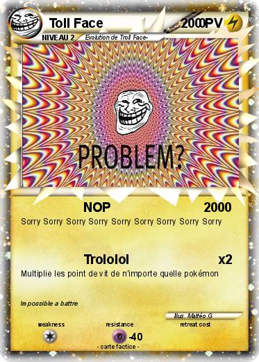 Pokemon Toll Face                           0