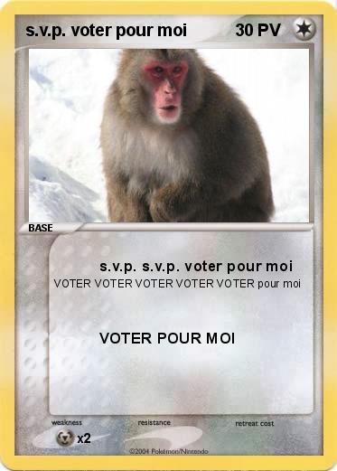 Pokemon s.v.p. voter pour moi