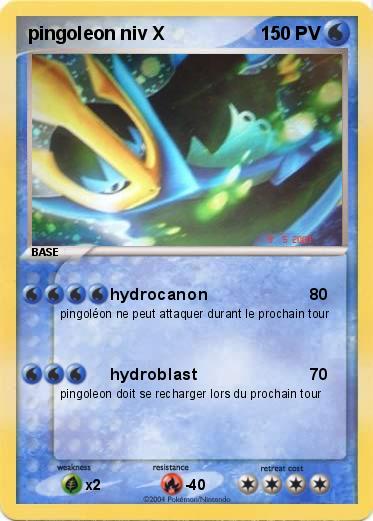 Pokemon pingoleon niv X