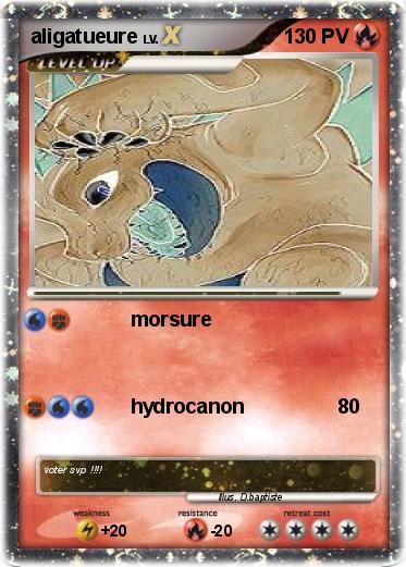 Pokemon aligatueure