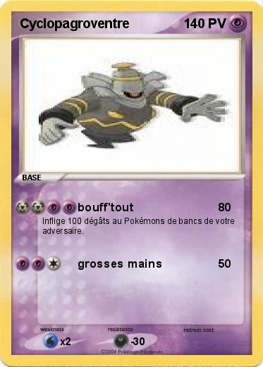 Pokemon Cyclopagroventre