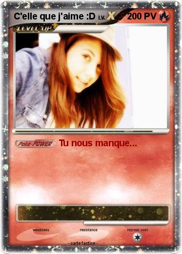 Pokemon C'elle que j'aime :D