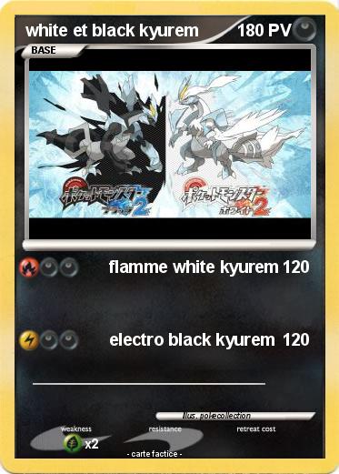 Pokemon white et black kyurem