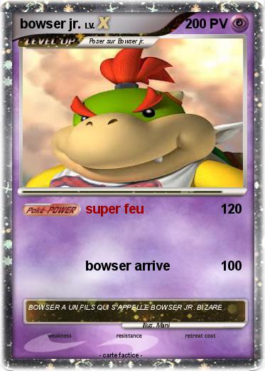 Pokemon bowser jr.