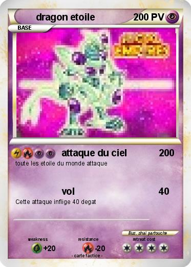 Pokemon dragon etoile