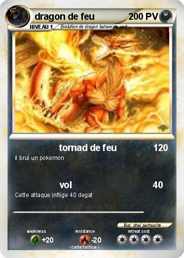 Pokemon dragon de feu