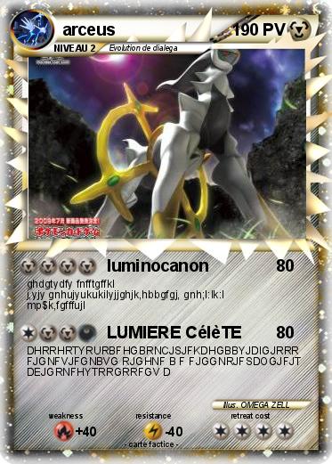 Pokemon arceus