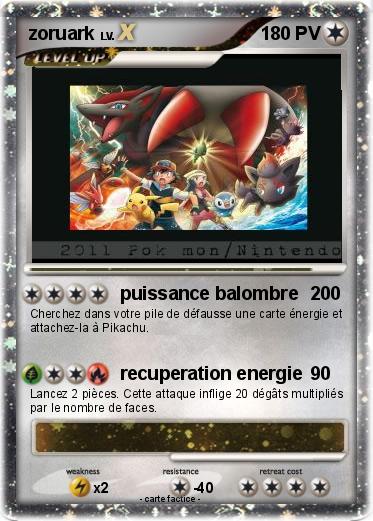 Pokemon zoruark