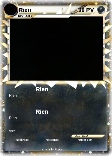 Pokemon Rien