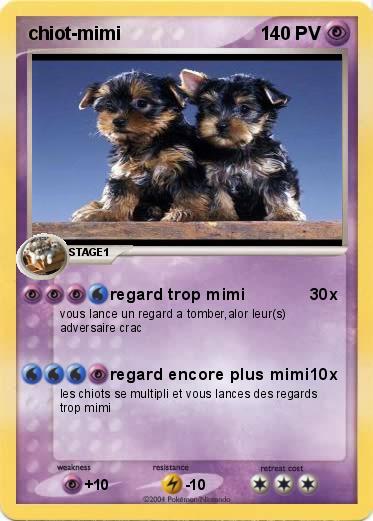 Pokemon chiot-mimi