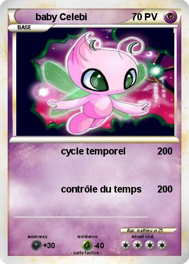 Pokemon baby Celebi