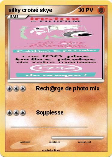 Pokemon silky croisé skye