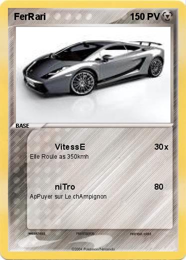 Pokemon FerRari