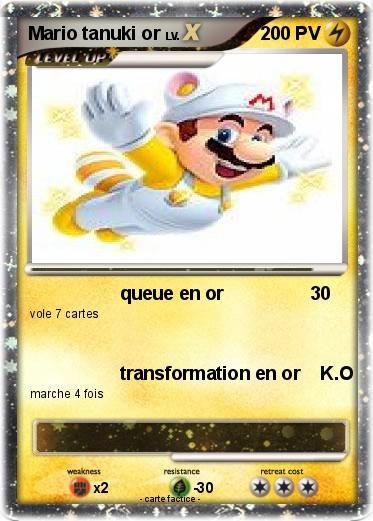 Pokemon Mario tanuki or