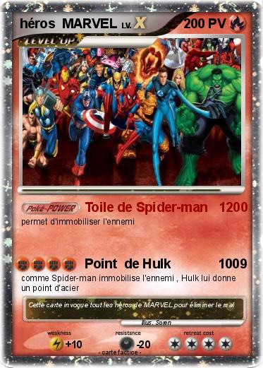 Pokemon héros  MARVEL