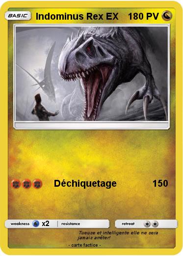 Pokemon Indominus Rex EX