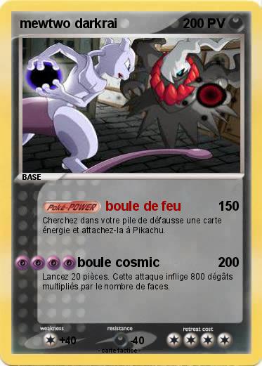 Pokemon mewtwo darkrai