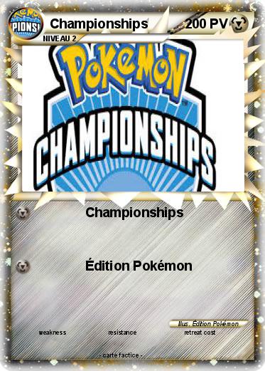 Pokemon Championships