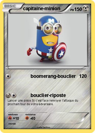 Pokemon capitaine-minion
