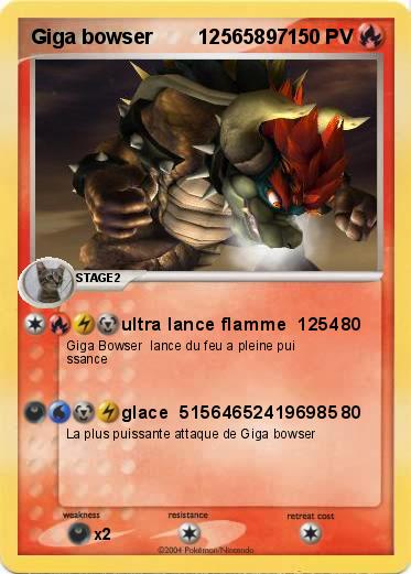 Pokemon Giga bowser        12565897
