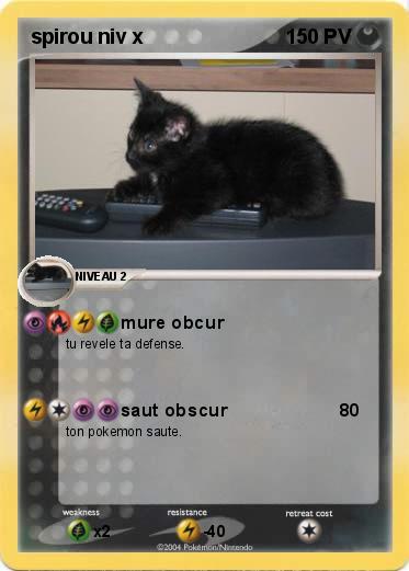 Pokemon spirou niv x