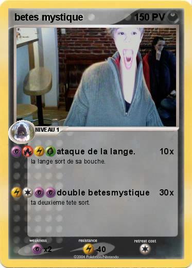 Pokemon betes mystique