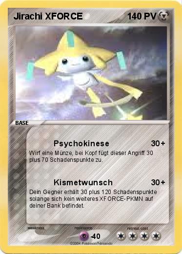 Pokemon Jirachi XFORCE