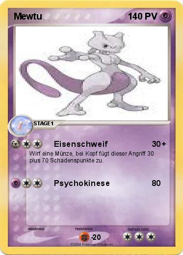Pokemon Mewtu