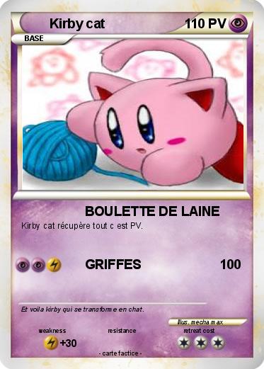 Pokemon Kirby cat
