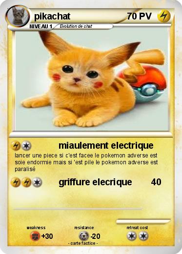 Pokemon pikachat