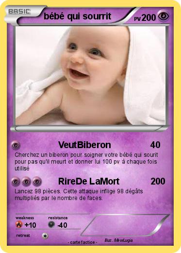 Pokemon bébé qui sourrit