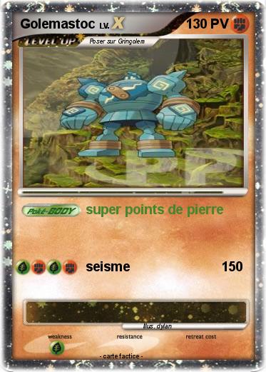 Pokemon Golemastoc