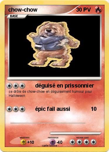 Pokemon chow-chow