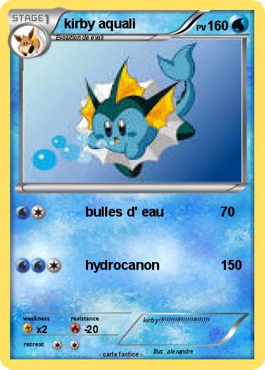 Pokemon kirby aquali