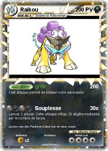 Pokemon Raikou