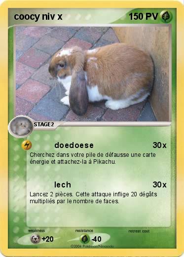 Pokemon coocy niv x
