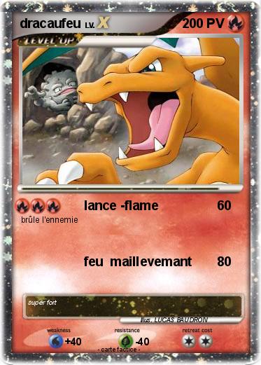 Pokemon dracaufeu