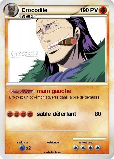 Pokemon Crocodile