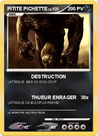 Pokemon PITITE PICHETTE