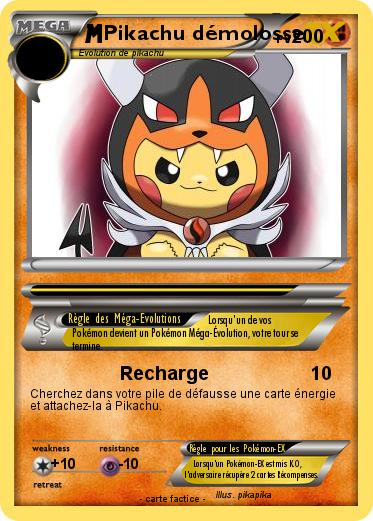 Pokemon Pikachu démolosse