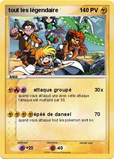 Pokemon tout les légendaire