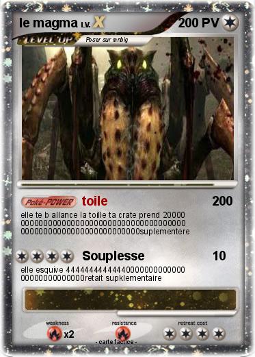 Pokemon le magma