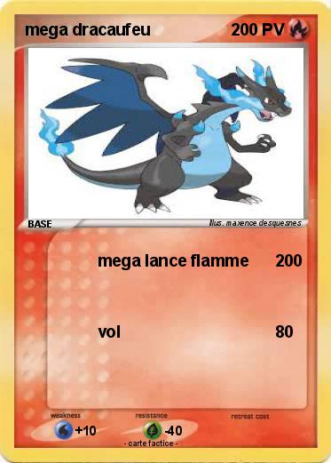 Pokemon mega dracaufeu
