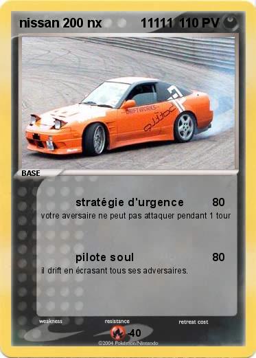 Pokemon nissan 200 nx           11111