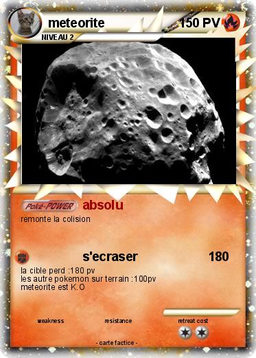 Pokemon meteorite