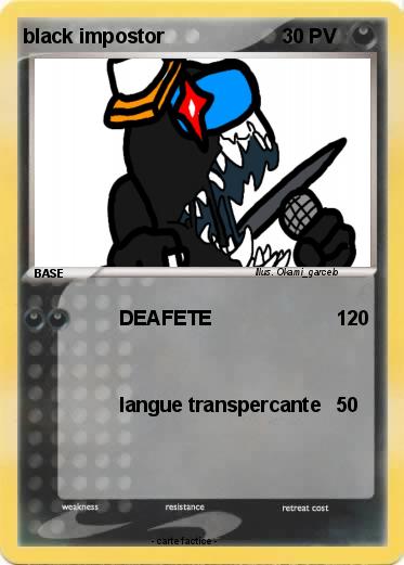 Pokemon black impostor